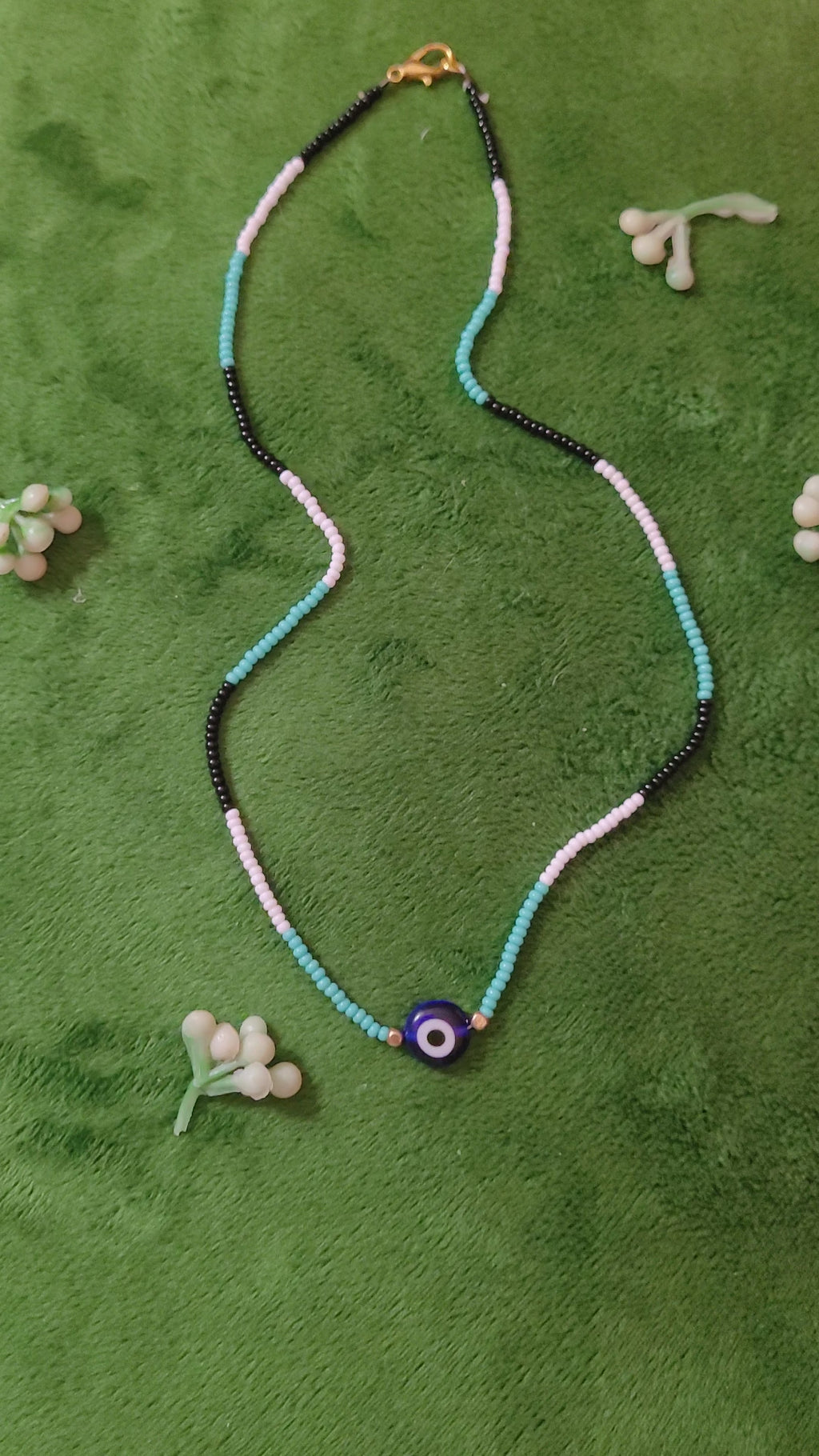 Evil eye necklace