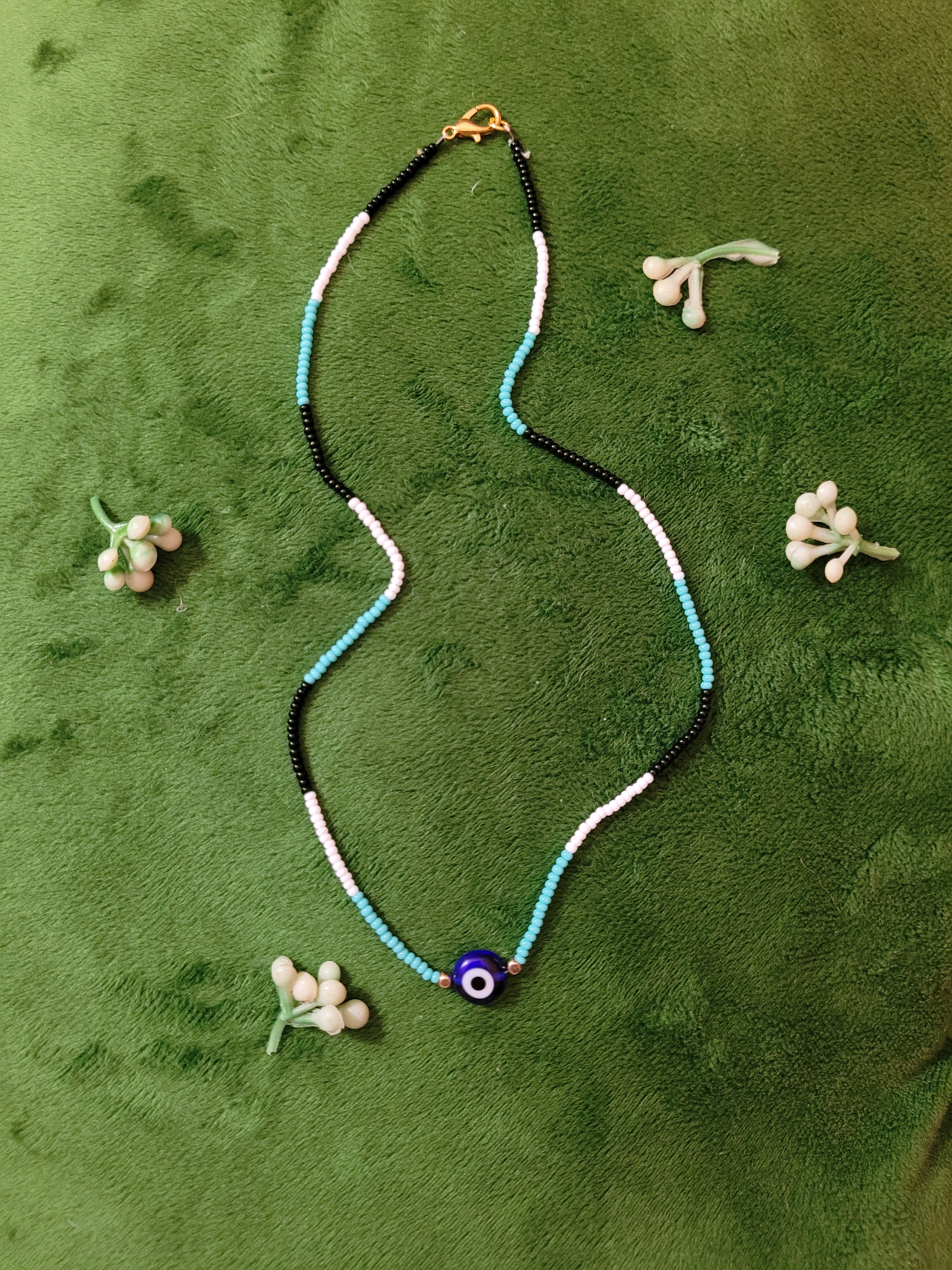 Evil eye necklace