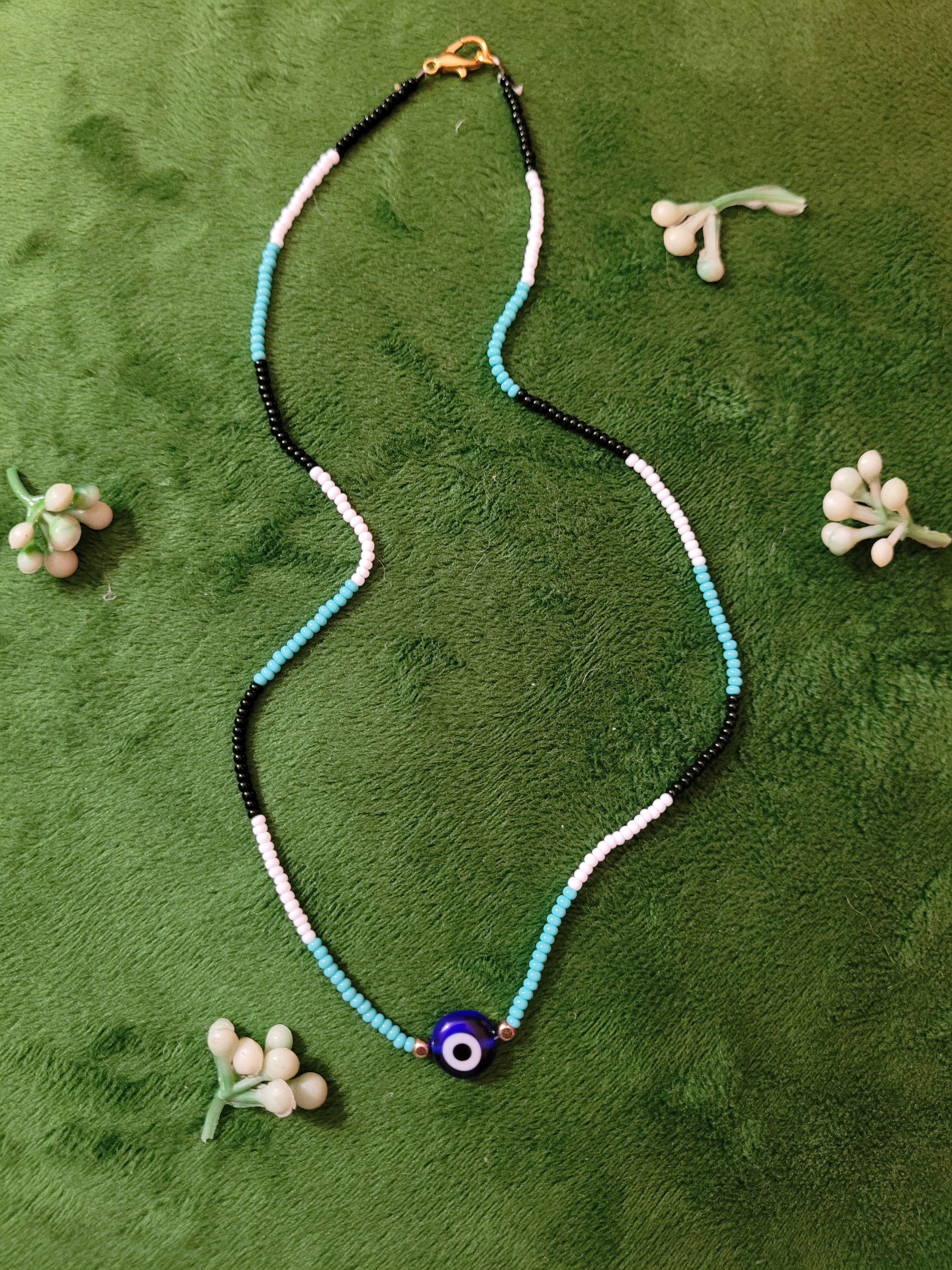 Evil eye necklace